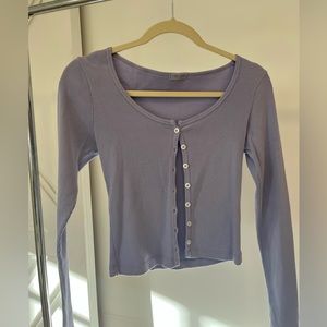 Brandy Melville purple zelly long sleeve